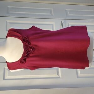 New York and Company sleeveless blouse L